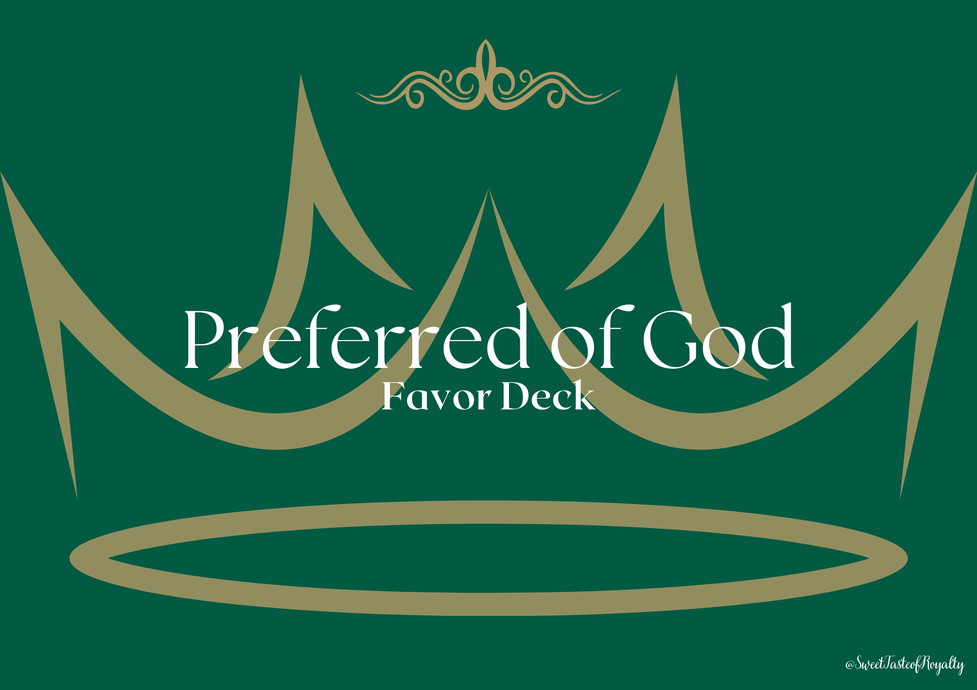 "Preferred of God" Favor deck cover